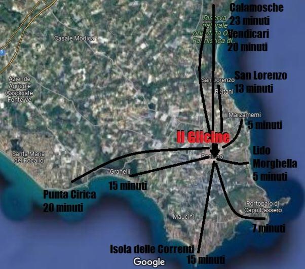 Apartament Casa Vacanze Il Glicine 1 Pachino Zewnętrze zdjęcie